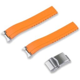 Crafter Blue orange gummiarmband för Seiko 1965 Heritage Diver modeler MX03-143