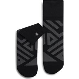 On Women's Performance Mid Sock Black/Shadow Mid XS (36-37)