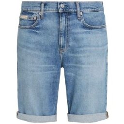 Calvin Slim Short Herr, 36, Denim Medium