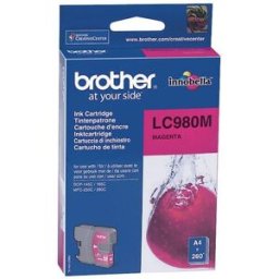 BlÃ¤ckpatron BROTHER LC980M magenta