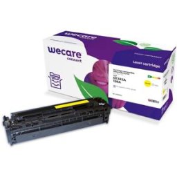 Toner WECARE HP CE322A 1,3K gul