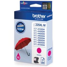 BlÃ¤ckpatron BROTHER LC225XLM magenta