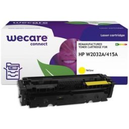 Toner WECARE HP W2032A 415A 2,1K gul