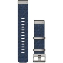 Garmin MARQ Quickfit 22mm blå nylonarmband 010-12738-02
