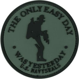 101 INC PVC Patch - The Only Easy Day