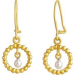 Lempikoru Pearl - Eternity guldpläterade silverörhängen 54 083 30 000