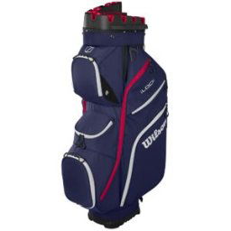 Wilson iLock 4 Cartbag - Navy/White/Red