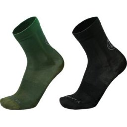 Beretta Men's Short Shooting Socks Black & Green S
