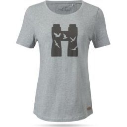 Swarovski Women's TSB T-Shirt Birds Grey XS