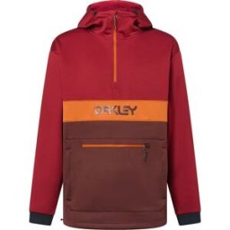 Oakley Men's Tnp Nose Grab Softshell Hoodie Grenache/iron Red M