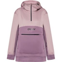 Oakley Women's Tnp Nose Grab Softshell Hoodie Double Toadstool L