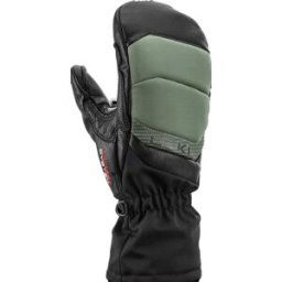 Leki Women's Griffin Base 3D Mitt Black-dusty Green 8.5