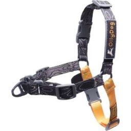 OllyDog Essential Harness Raven Bark S