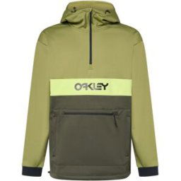 Oakley Men's Tnp Nose Grab Softshell Hoodie New Dark Brush/fern S