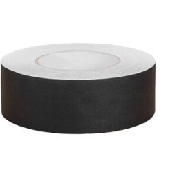 Caruba Gaffatejp till kablar, bakgrundstyg och mer - 50m x 5cm, svart