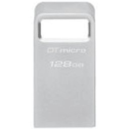 Kingston DataTraveler Micro - USB flash-enhet - 128 GB - USB 3.2