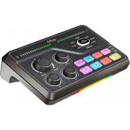 Fifine Ampligame Sc8 Audio Mixer - Svart Ljudmixer