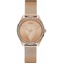 GUESS Tri Glitz Rose Gold W1142L4
