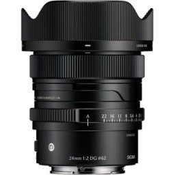 Sigma 24mm f/2 DG Contemporary till Sony (fullformat) - Svart