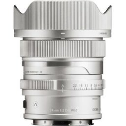Sigma 24mm f/2 DG Contemporary för L-fattning - Silver