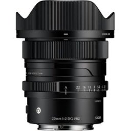 Sigma 20mm f/2,0 DG Contemporary för Sony (fullformat) - Svart