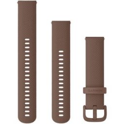 Garmin Quick Release Cocoa Silicone Strap 20 mm 010-12924-81