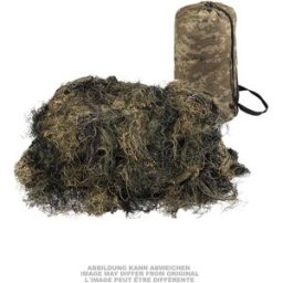 Mil-Tec Ghillie Cover "Anti Fire" 300x200cm - Woodland