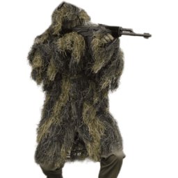 Mil-Tec Ghillie Parka "Anti Fire" - Woodland (Färg: Woodland, Storlek: M/L)