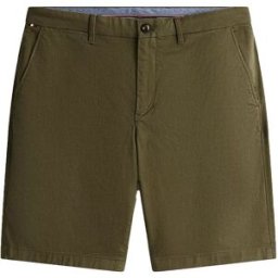 Tommy Hilfiger Harlem Printed Structured Shorts Herr, Army Green, 31