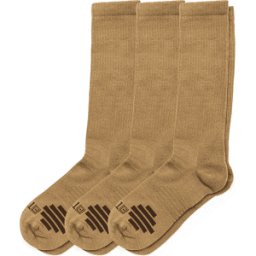 5.11 Tactical Duty Ready Plus OTC Socks (3-Pack) (Färg: US Dark Coyote, Storlek: Medium (40.5-45))