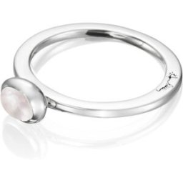 Efva Attling Love Bead ring Silver Rose Quartz 13-100-01576-1600