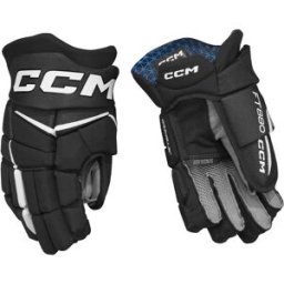 CCM Jetspeed FT880 Gloves Junior, BLACK/White, 11