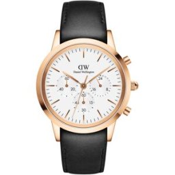 Daniel Wellington Iconic Chronograph 42 Sheffield RG White DW00100646