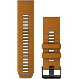 Garmin Quickfit 26 mm silikonarmband brun 010-13393-03
