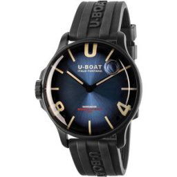 U-BOAT Darkmoon 44 mm Blue PVD Soleil 8700/D