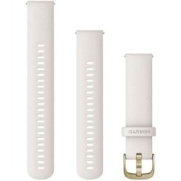 Garmin Quick Release Ivory Silicone Strap 20 mm 010-12932-53