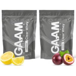2 X Gaam Active Clear Whey Proteinpulver 400 G
