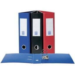 GaffelpÃ¤rm Plast Esselte A4 BlÃ¥, EU-hÃ¥lning, 75mm