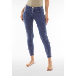FREDDY 7/8 Regular Waist Smokey blue L