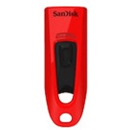 SanDisk Ultra - USB flash-enhet - 32 GB - USB 3.0 - rÃ¶d