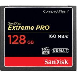 SanDisk CompactFlash Extreme PRO, 128GB, UDMA 7, 160MB/s