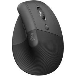 Logitech Lift Right Vertical Ergonomic Mouse, Graphite/Black