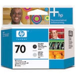 HP 70 foto black & light grey printhead