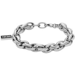 Diesel Steel silverfärgat armband DX1514040