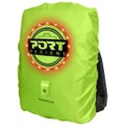 PORT Be VISIBL - Notebook carrying backpack rain cover - gul