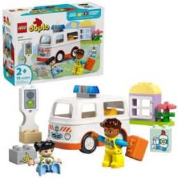 Ambulans och fÃ¶rare DUPLO-LEGO 19 delar