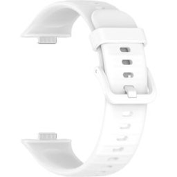 Tiera Huawei Watch Fit 3 silikonarmband vit