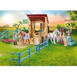 PLAYMOBIL Ridstall 100 delar