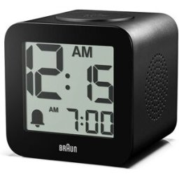 Braun BC25BP digital väckarklocka svart