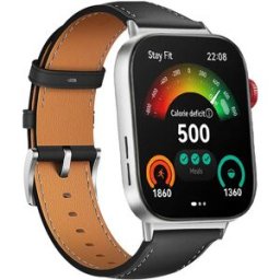 Tiera Huawei Watch Fit 3 svart läderamband